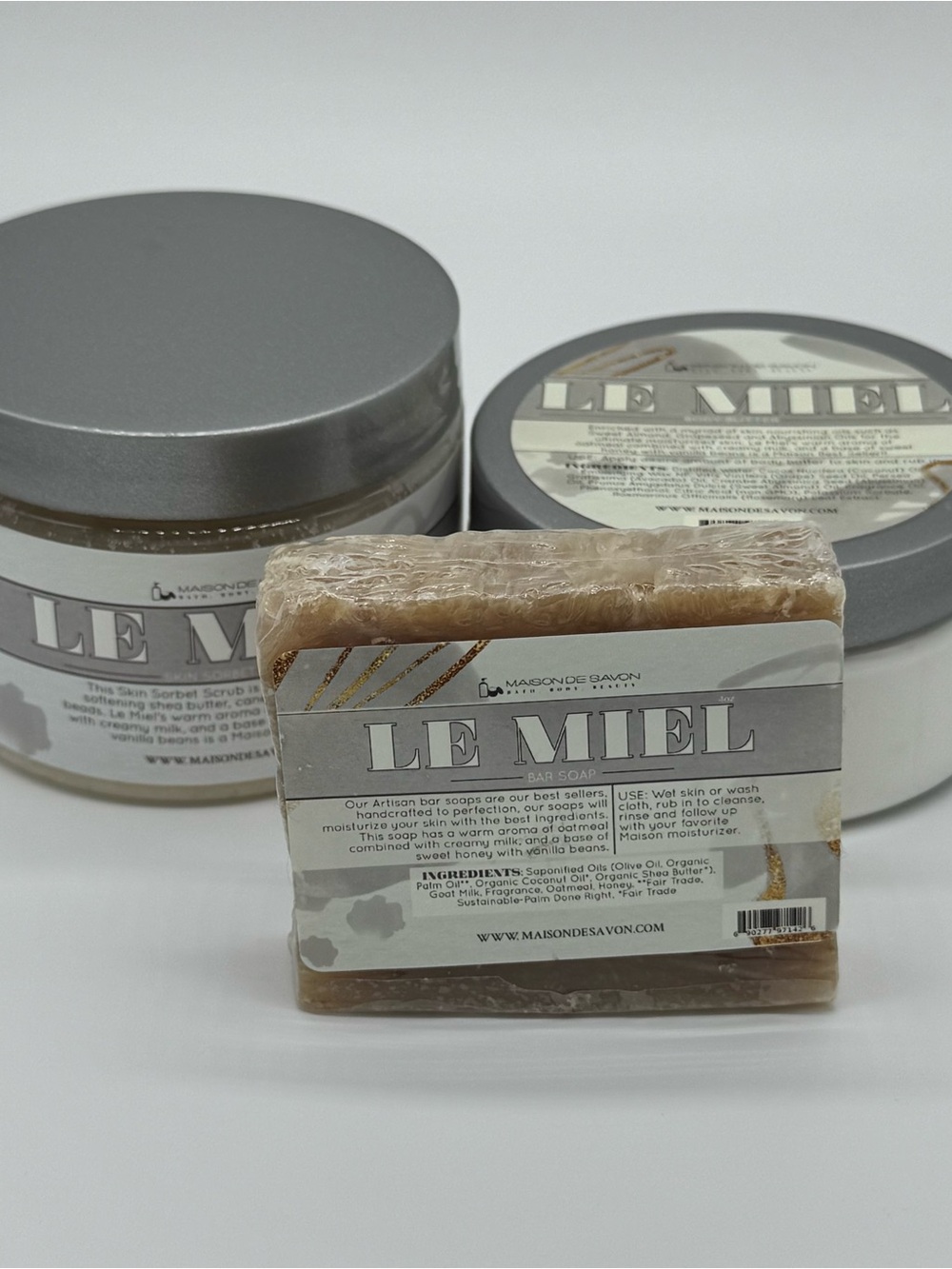 Maison De Savon Le Miel Skincare Body Set